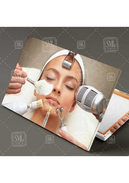 Spa Makyaj Makeup Güzellik Merkezi Doğal Cilt Bakım Ürünleri Kozmetik Yatay Kanvas Tablo fiyatları