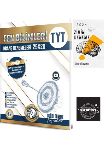 TYT Fen Deneme+Zihindeneme-Kitapist306