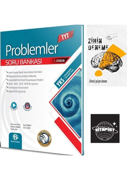 TYT Problem Soru Bankası+Zihindeneme-Kitapist375