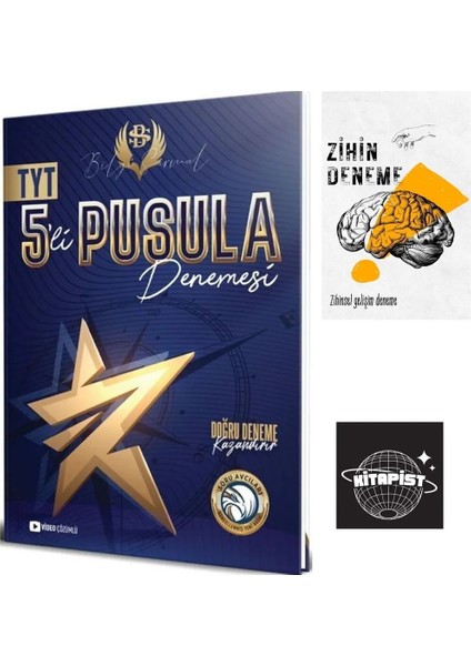 TYT Pusula 5+1 Deneme+Zihindeneme-Kitapist329
