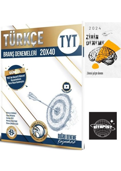 TYT Türkçe Deneme+Zihindeneme-Kitapist276