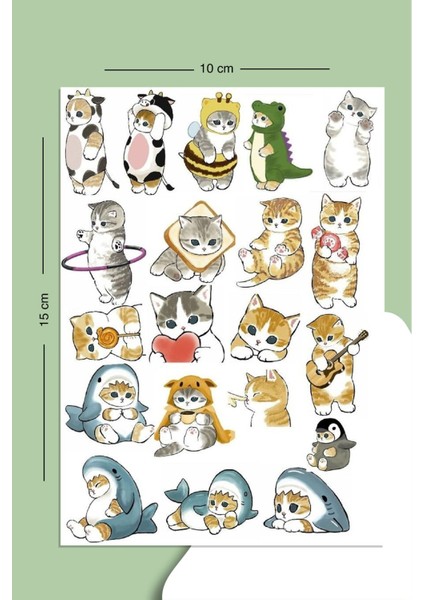 5'li Eğlenceli Çoçuk ve Hayvan Temalı Sticker Set fiyatları