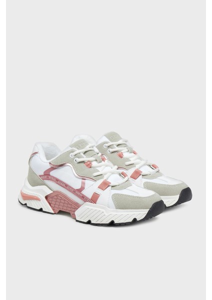 Carlii5 Logolu Kalın Taban Sneaker Ayakkabı FLJCARELE12 Bayan Ayakkabı Fljcar ELE12 Whıpı