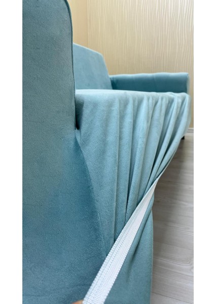 1'li Koltuk Italyan Süet Koltuk Örtüsü(Mint) fiyatları