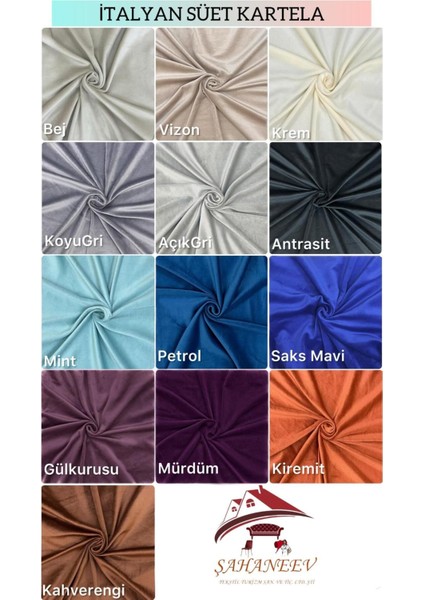1'li Koltuk Italyan Süet Koltuk Örtüsü(Mint) fırsatları