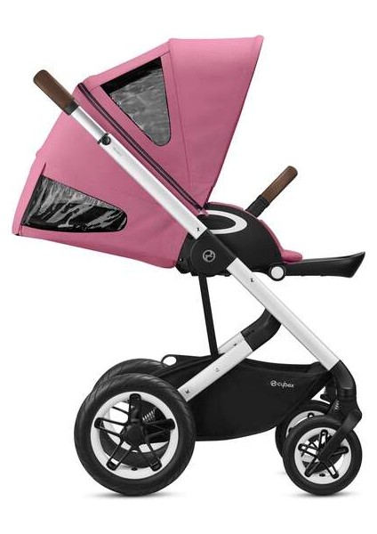 Talos S Lux (Silver-Magnolia Pink) (Konforlu Bebek Arabası) fırsatları
