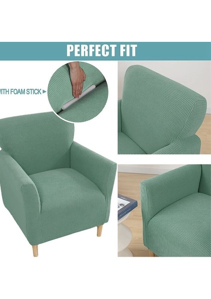 Likrali Streç Lastikli Esnek Kare Desen Berjer Tek Kişilik Kotuk Örtüsü Koltuk Kılıfı fırsatları