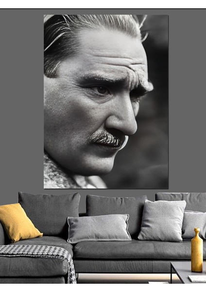 Mustafa Kemal Atatürk Dekoratif Kanvas - Mdf Ahşap Tablo fiyatları