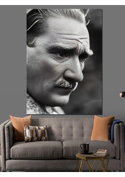 Mustafa Kemal Atatürk Dekoratif Kanvas - Mdf Ahşap Tablo modelleri