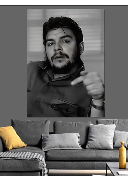 Ernesto Che Guevara Dekoratif Kanvas - Mdf Ahşap Tablo fiyatları