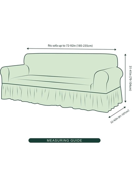 Bürümcük Lastikli Kanepe Örtüsü Likralı Koltuk Örtüsü 3&#39LÜ Burumcuk Çekyat Örtüsü, Taş Renk Örtü indirimleri