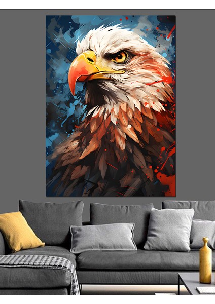 Kartal Dekoratif Kanvas - Mdf Ahşap Tablo modelleri