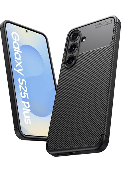 Samsung Galaxy S25 Plus Karbon Tasarım Kılıf Case