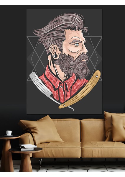 Berber Temalı Dekoratif Kanvas - Mdf Ahşap Tablo fiyatları