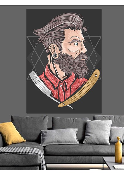 Berber Temalı Dekoratif Kanvas - Mdf Ahşap Tablo fırsatları