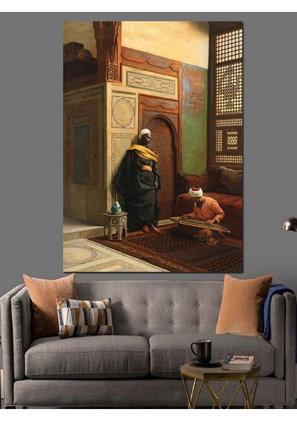 Kanun Zamanı Dekoratif Kanvas - Mdf Ahşap Tablo