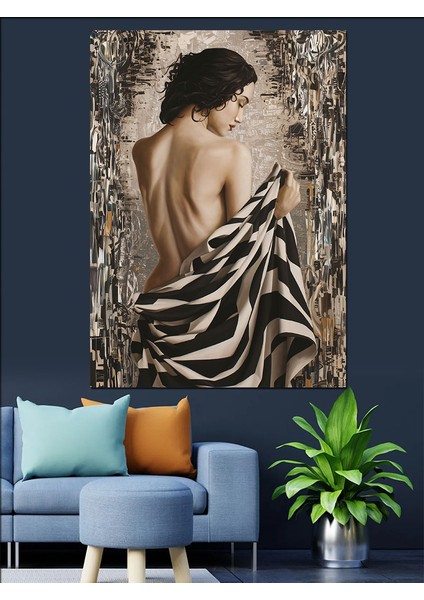 Nü Kadın Dekoratif Kanvas - Mdf Ahşap Tablo modelleri