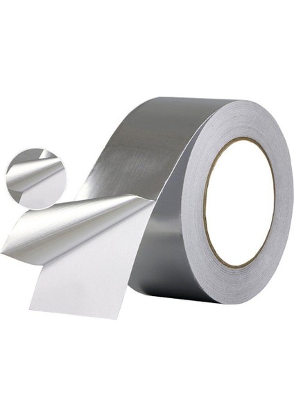 40 mm Alüminyum Folyo Bant 5 Metre Boy Sızdırmaz Güçlü Yapıştırıcı Profesyonel Çok Amaçlı Kullanım