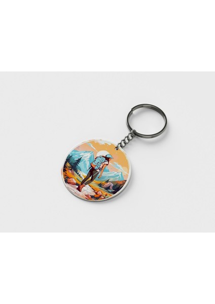 Gezgin Temalı Anahtarlık