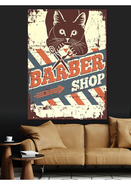 Berber Temalı Dekoratif Kanvas - Mdf Ahşap Tablo