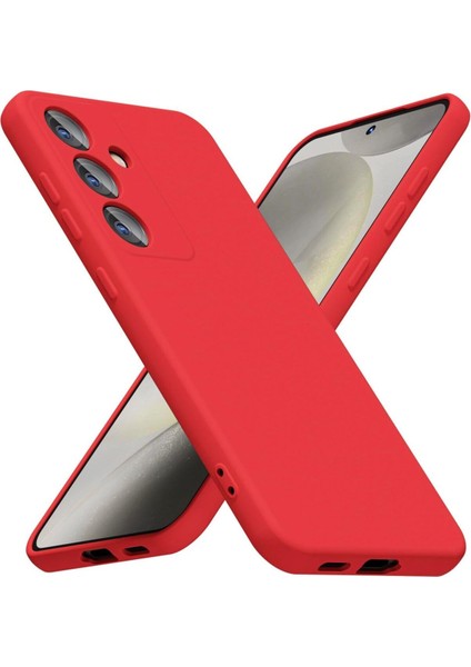 Samsung Galaxy S24 Plus Uyumlu Tam Koruma Silikon Kılıf Case