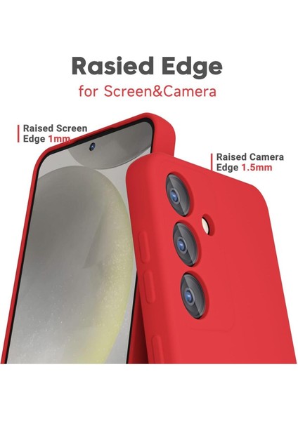 Samsung Galaxy S24 Plus Uyumlu Tam Koruma Silikon Kılıf Case