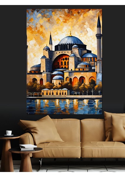 Istanbul Ayasofya Dekoratif Kanvas - Mdf Ahşap Tablo modelleri