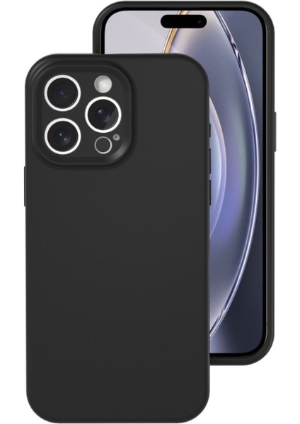 Iphone 16 Pro Kılıf Içi Kadife Silikon Case