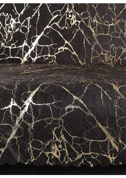 Süngerli Koltuk Örtüsü Altın Varaklı 170X210 1 Adet indirimleri