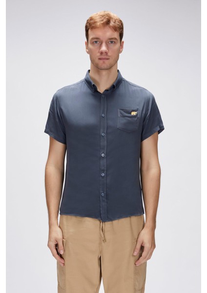22.01.30.001 Frank Erkek Kısa Kol Gömlek