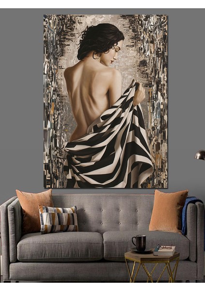 Nü Kadın Dekoratif Kanvas - Mdf Ahşap Tablo fiyatları