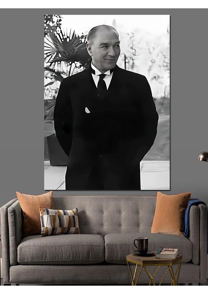 Mustafa Kemal Atatürk Dekoratif Kanvas - Mdf Ahşap Tablo modelleri