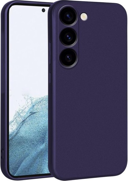 Galaxy S21 Plus Uyumlu Içi Kadife Silikon Case