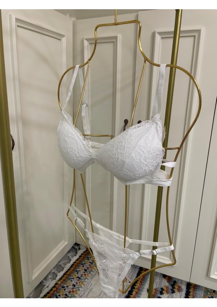 Bralette Takım Beyaz