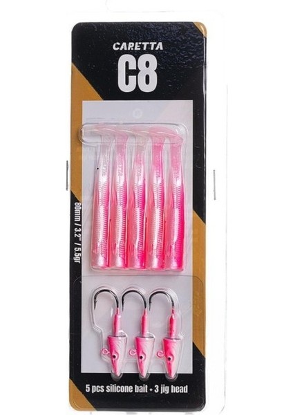 C8 8cm 5.5 gr Silikon Yem