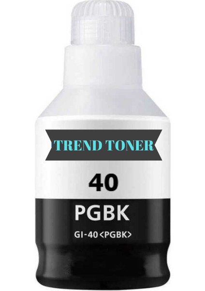 Canon Gı-40 Siyah Muadil Mürekkep