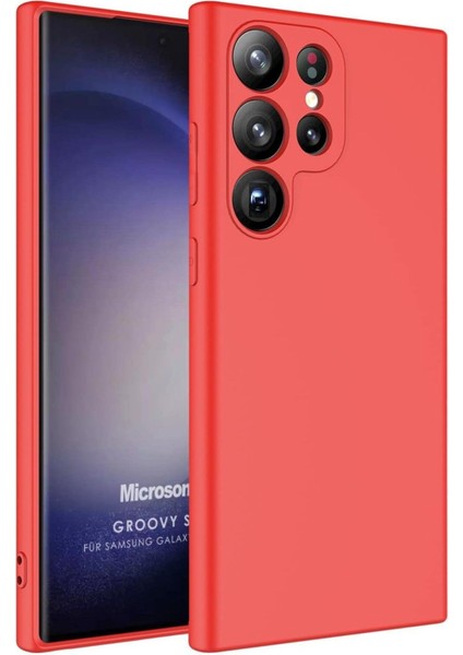 Galaxy S23 Ultra Uyumlu Kılıf Içi Kadife Silikon Case