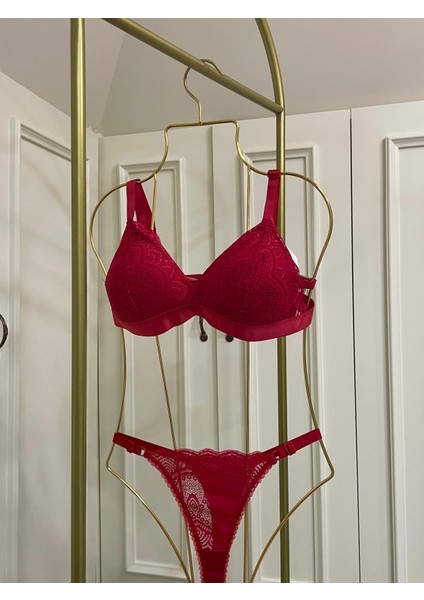 Bralette Takım Kırmızı