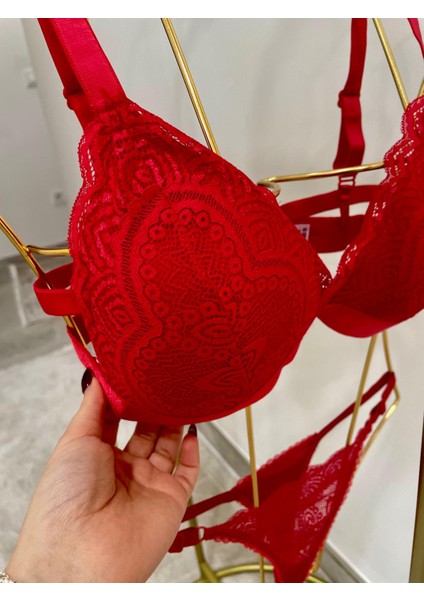 Bralette Takım Kırmızı
