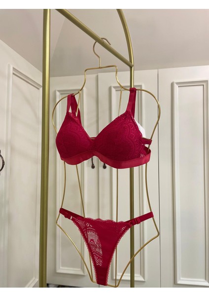 Bralette Takım Kırmızı