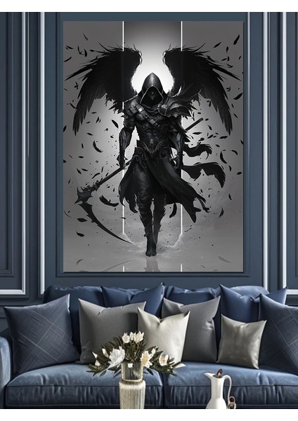 Ölüm Meleği Assassin Dekoratif Kanvas - Mdf Ahşap Tablo fiyatları
