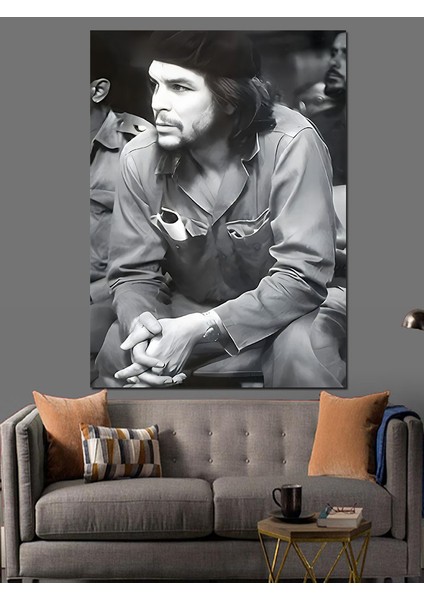 Ernesto Che Guevara Dekoratif Kanvas - Mdf Ahşap Tablo fiyatları