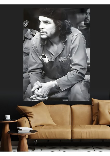 Ernesto Che Guevara Dekoratif Kanvas - Mdf Ahşap Tablo fırsatları
