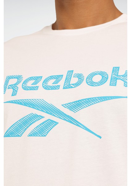New Id Reg Tee Beyaz Erkek Kısa Kol T-Shirt