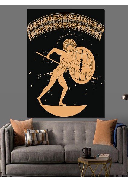Mızraklı Asker Dekoratif Kanvas - Mdf Ahşap Tablo modelleri
