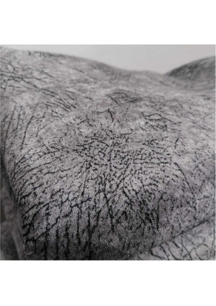 Süngerli Kaymaz Çekyat/koltuk Örtüsü Damar Desenli Gri modelleri