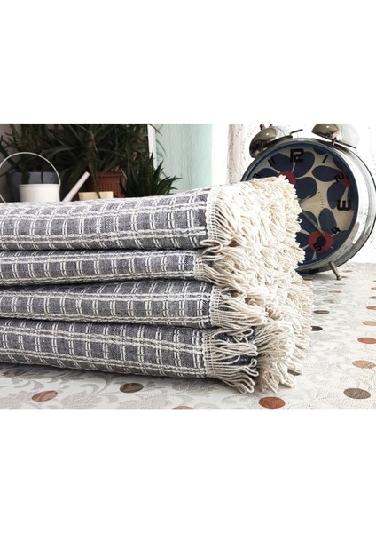 Windores Çok Amaçlı Natural Gri 4'lü Takım Koltuk, Kanepe, Çekyat Için Dekoratif Koltuk Örtüsü modelleri