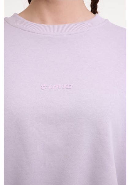 W-Sally C Neck Sweat 5fx Açık Lila Kadın Sweatshirt