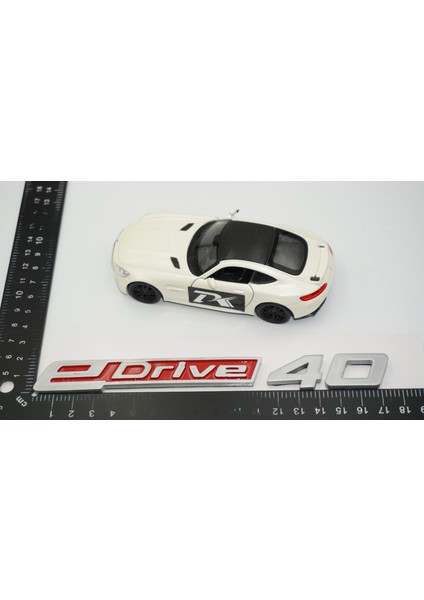 Edrive 40 Bagaj Gri Siyah Yeni Nesil Yazı Logo Bmw Ile Uyumlu