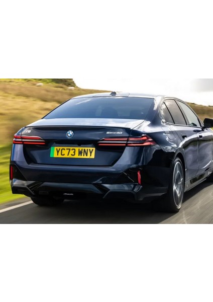 Edrive 40 Bagaj Gri Siyah Yeni Nesil Yazı Logo Bmw Ile Uyumlu modelleri